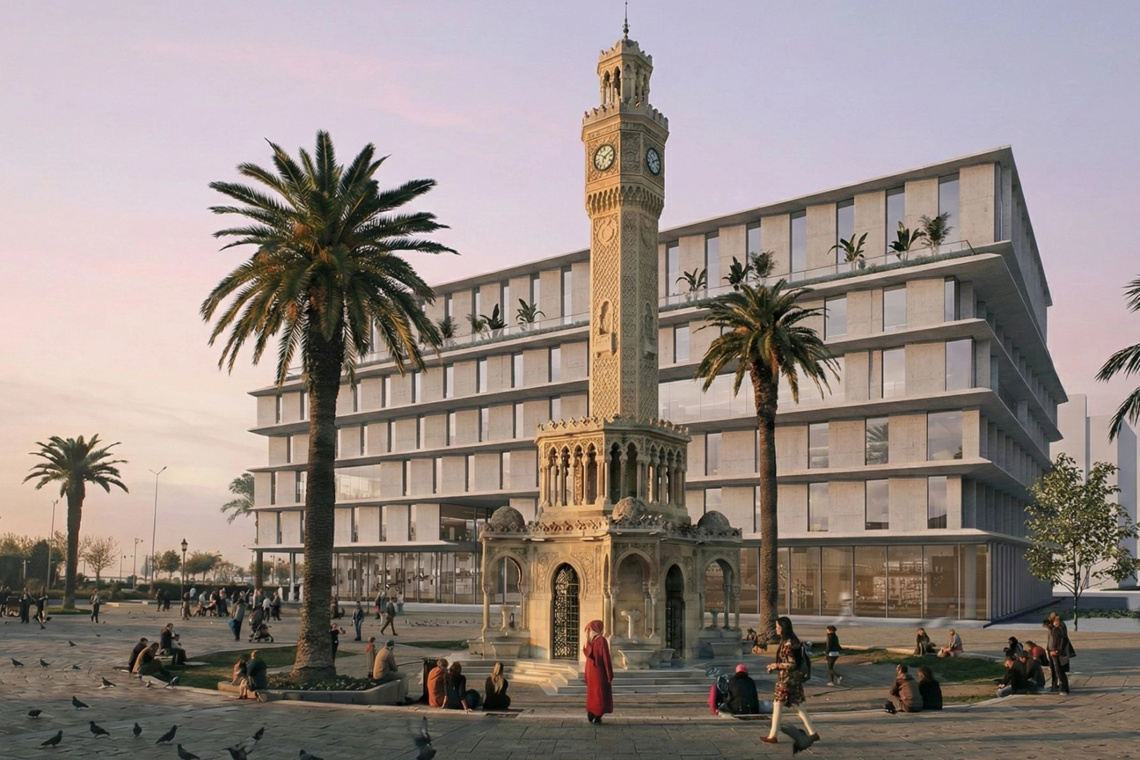 İzmir&rsquo;in simgesi yeniden y&uuml;kselecek... Ruhsat imzalandı