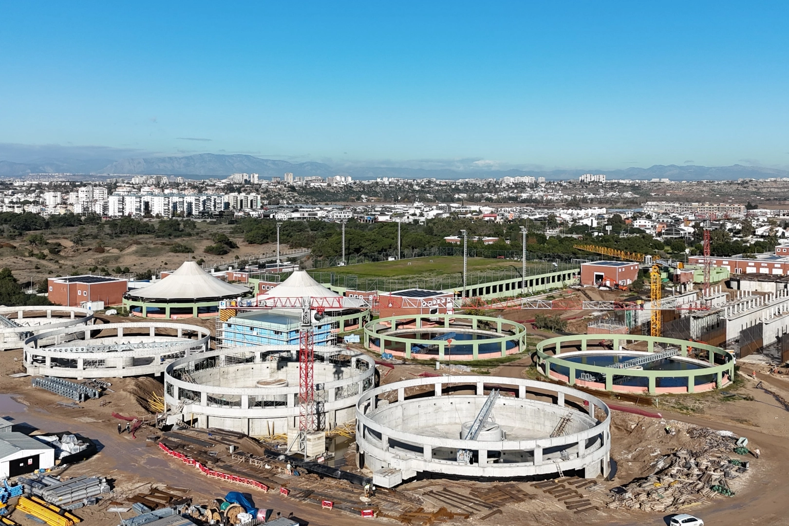 Antalya'da Lara Atıksu Arıtma Tesisi kapasitesi iki katına &ccedil;ıkacak