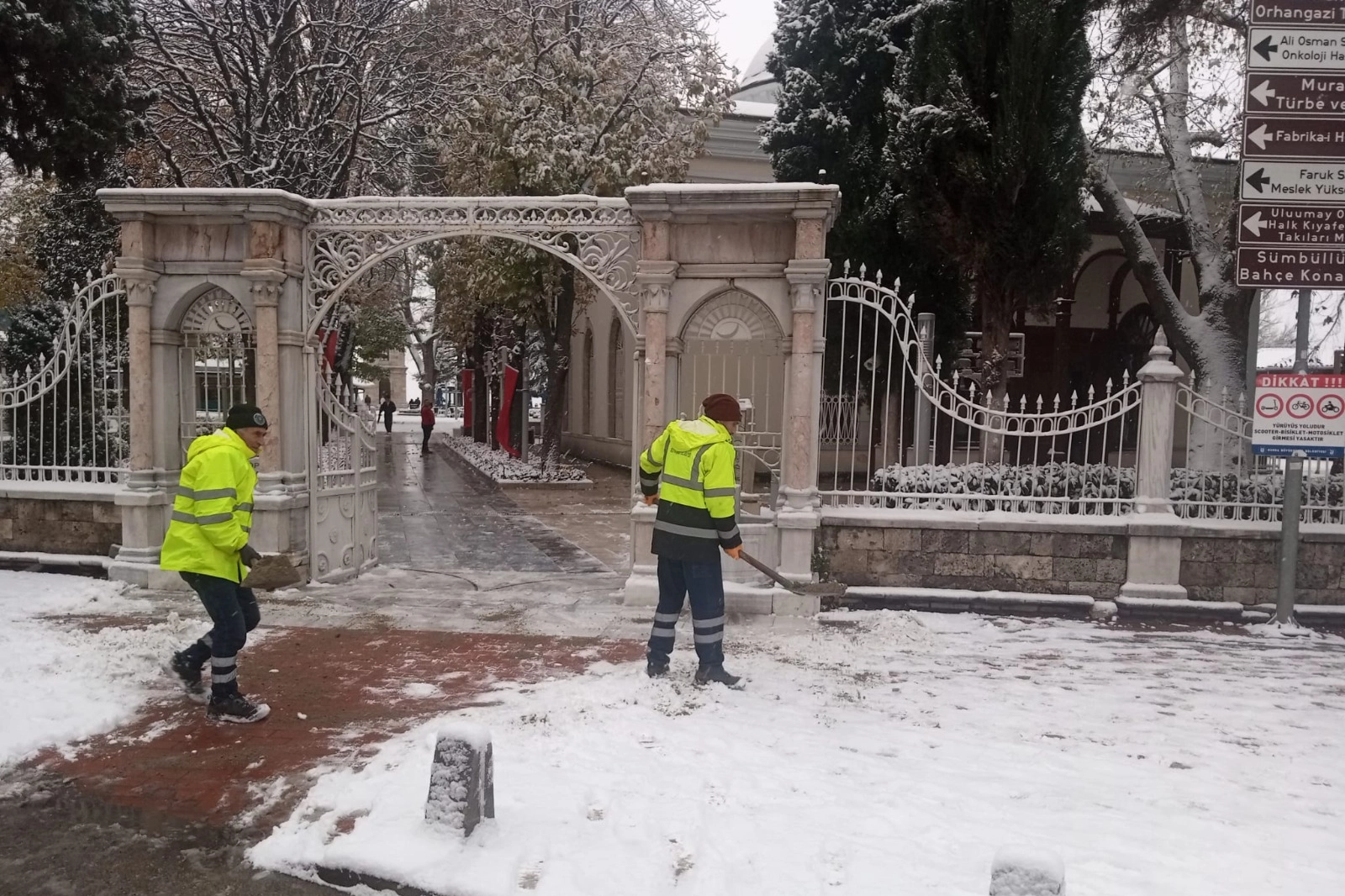Bursa B&uuml;y&uuml;kşehir'den kar ve lodosa ge&ccedil;it yok!
