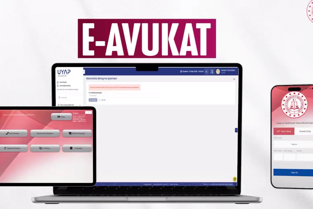 Adalette dijital d&ouml;n&uuml;ş&uuml;m... "e-Avukat" uygulaması devrede