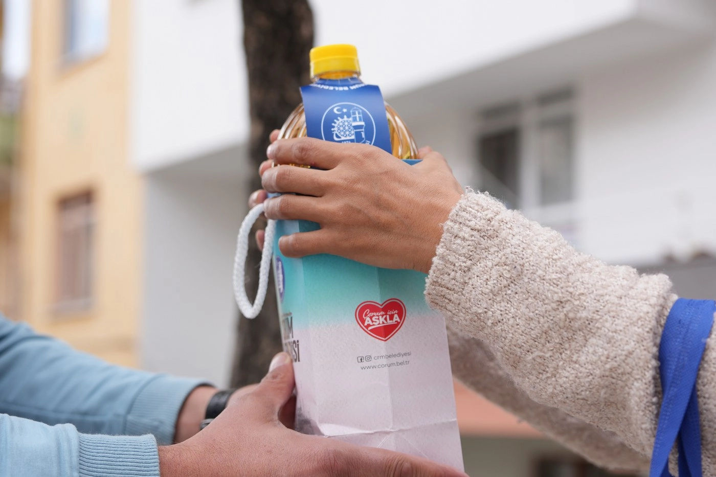 &Ccedil;orum'da sosyal destek projeleriyle binlerce haneye ulaşıldı