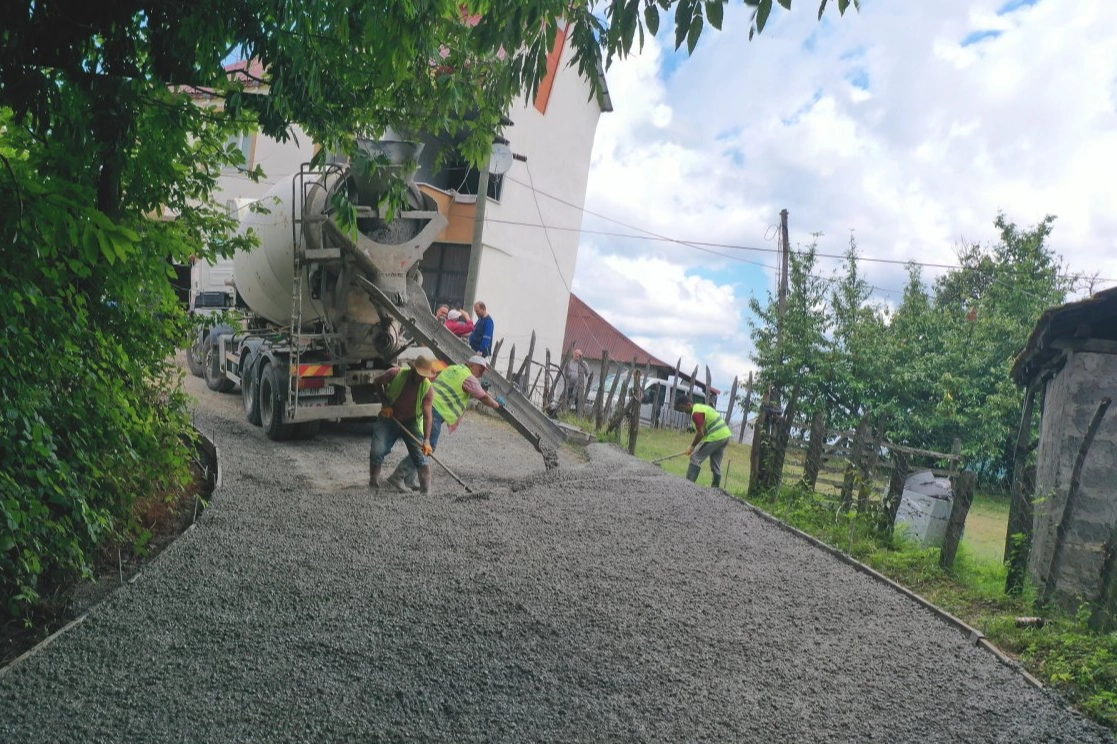 Ordu ve Samsun&rsquo;u birleştiren yolda &ccedil;alışmalar s&uuml;r&uuml;yor