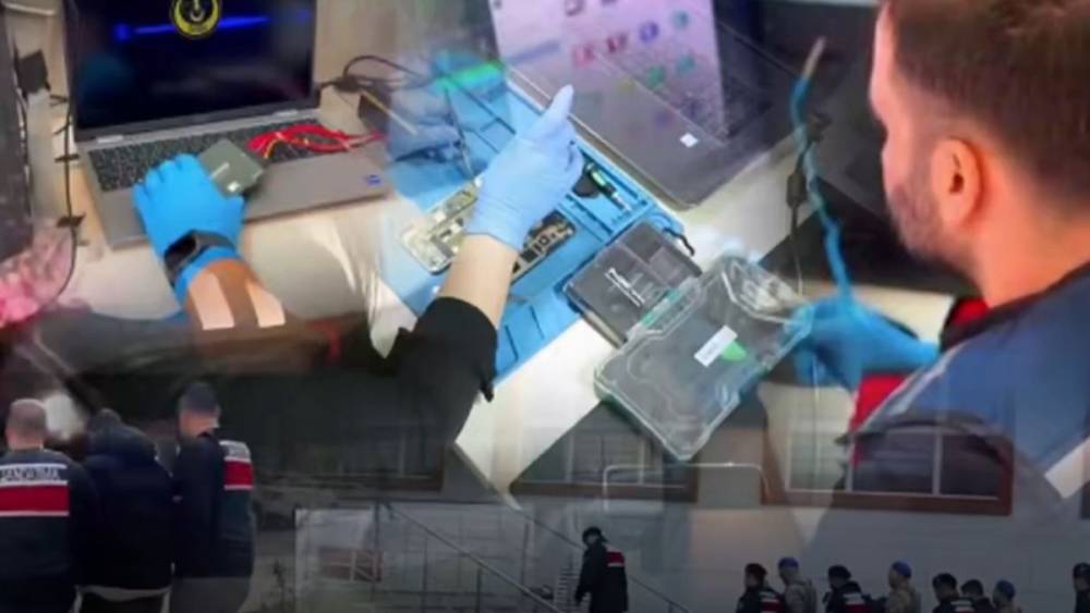 14 ilde siber dolandırıcılık operasyonlarında 90 ş&uuml;pheli yakalandı  - Videolu Haber