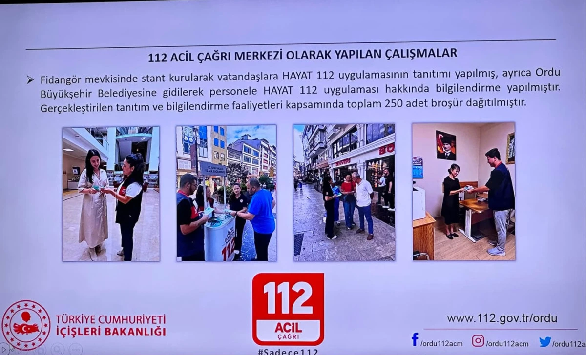112 Acil &Ccedil;ağrı Hizmetleri İl Koordinasyon Toplantısı Yapıldı