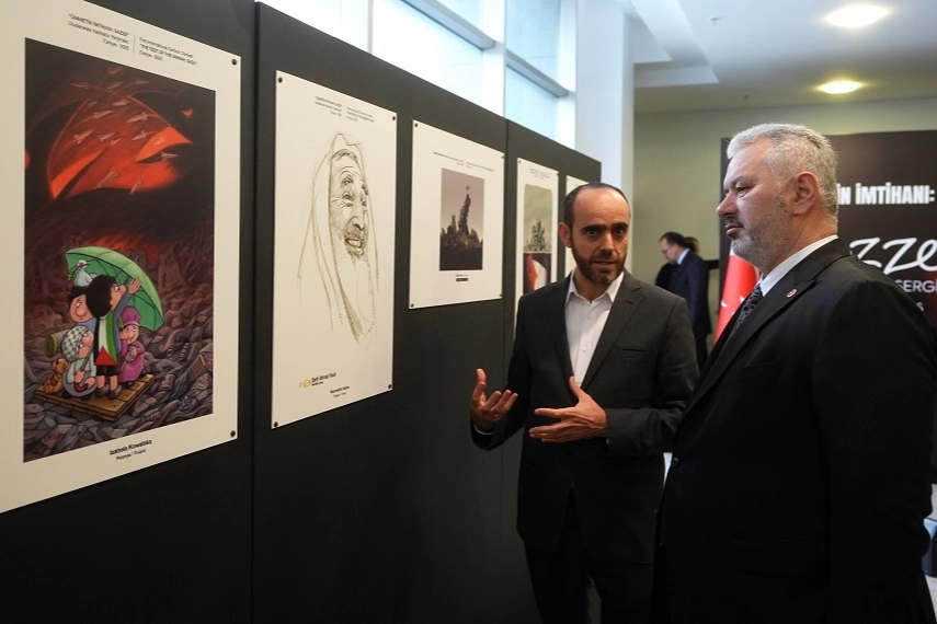 TBMM'de &ldquo;&Uuml;mmetin İmtihanı: Gazze&rdquo; sergisi