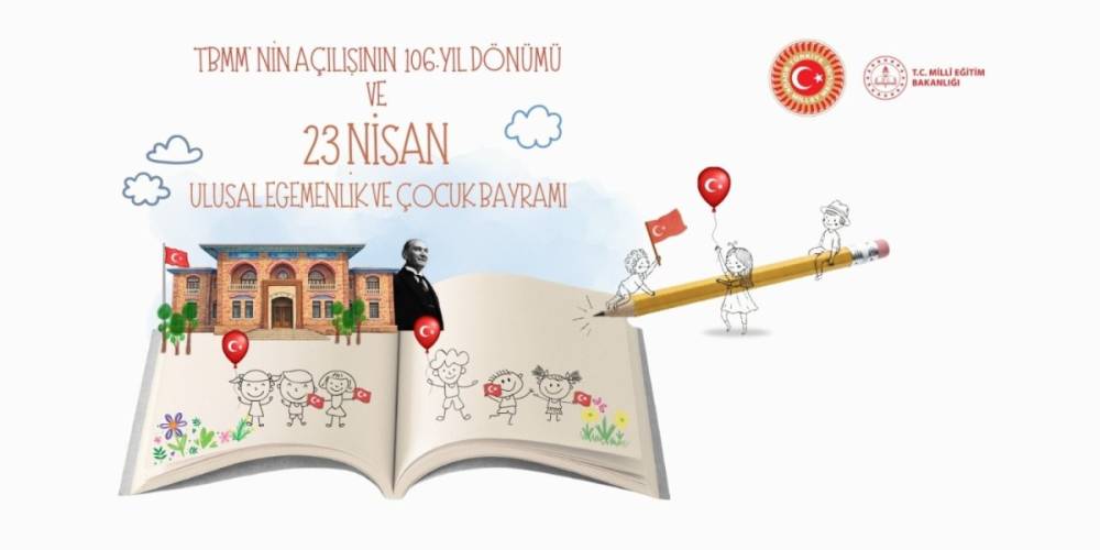 Bakanlık &ccedil;ocukların 23 Nisanı anlatmaları i&ccedil;in yarışma d&uuml;zenliyor 