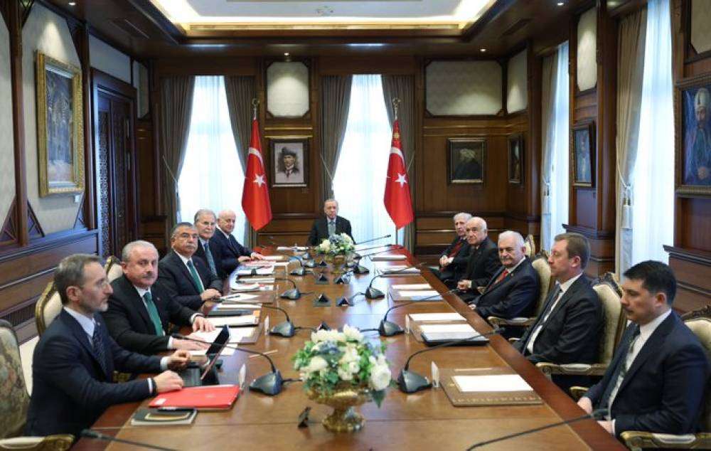 Cumhurbaşkanlığı Yüksek İstişare Kurulu Cumhurbaşkanı Erdoğan Başkanlığında Toplandı 
