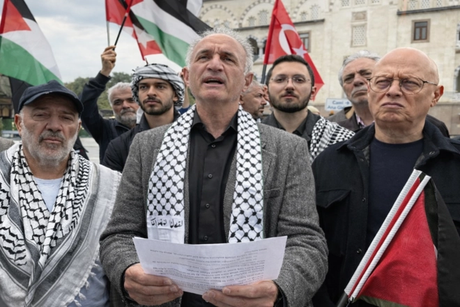 İzmir Filistin i&ccedil;in ayağa kalktı!