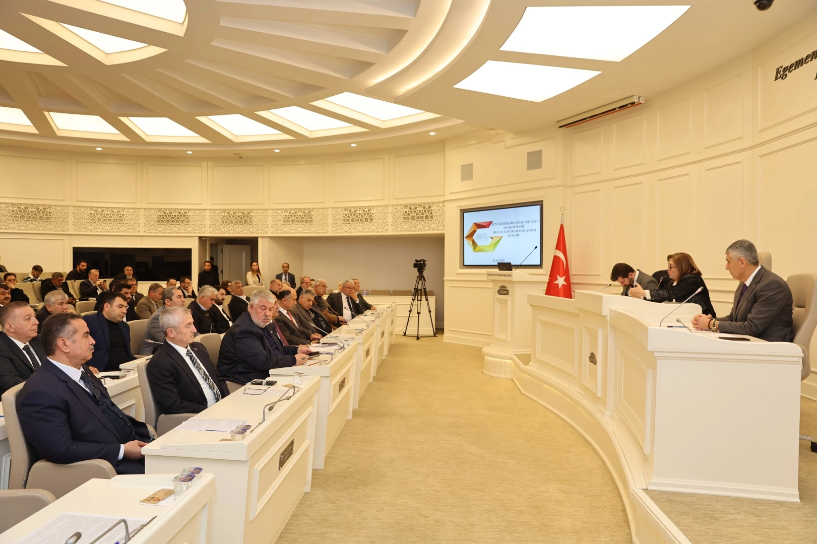 Gaziantep'te yeni yılın ilk meclisi yapıldı