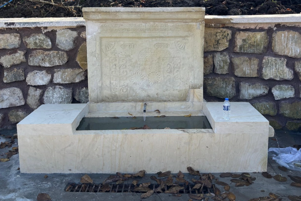Ordu&rsquo;da &Uuml;nye Dizdar &Ccedil;eşmesi restorasyonla geleceğe taşındı
