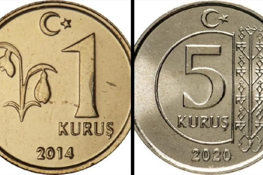 1 ve 5 kuruş basımı durduruldu mu?