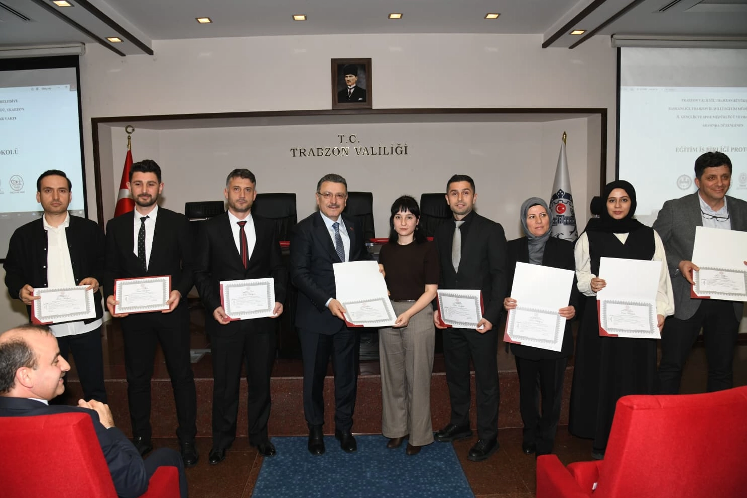 Trabzon&rsquo;da &ldquo;Ok&ccedil;uluk Benim Sporum&rdquo; protokol&uuml; imzalandı