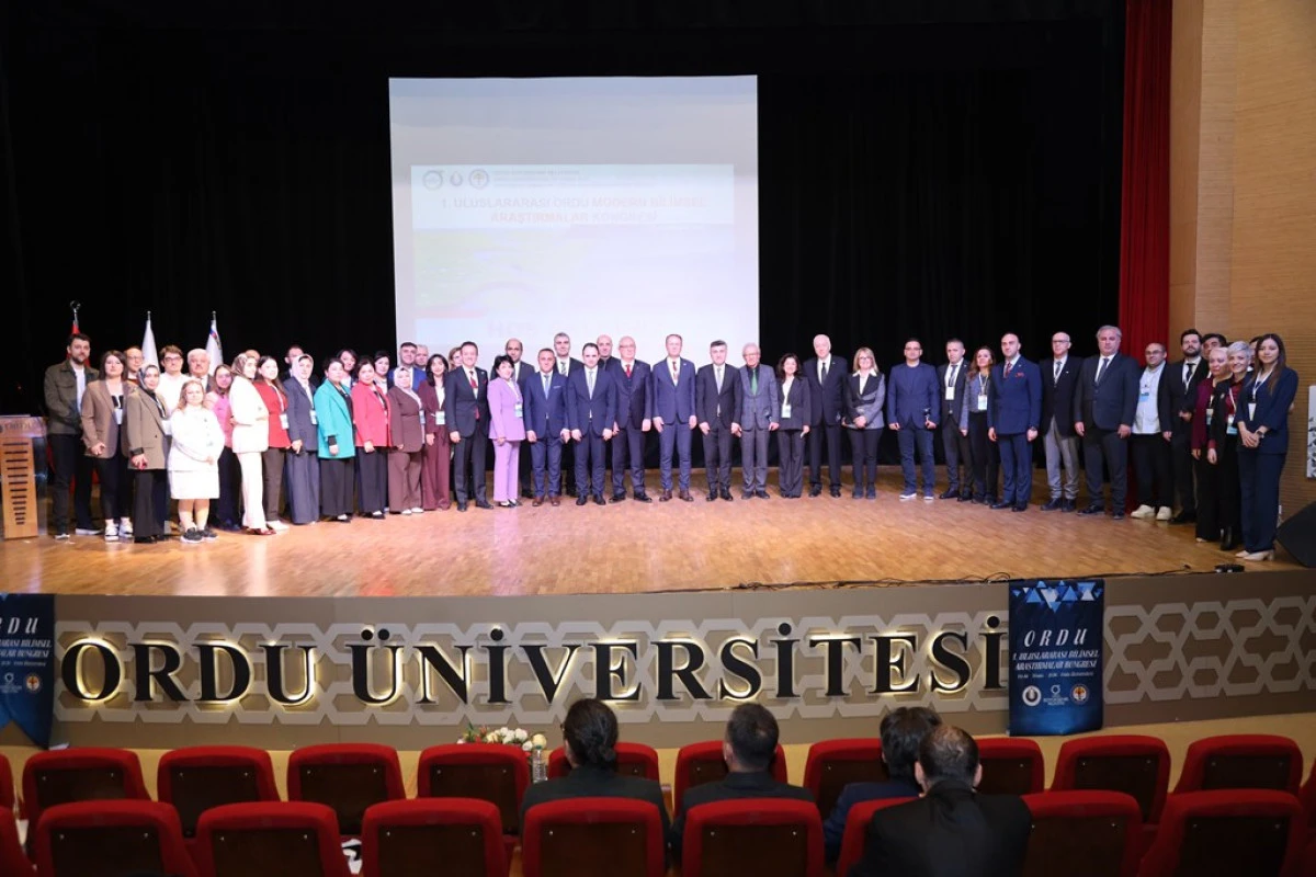 &ldquo;1&rsquo;inci Uluslararası Modern Bilimsel Araştırmalar Kongresi&rdquo; Ordu &Uuml;niversitesi Ev Sahipliğinde Başladı