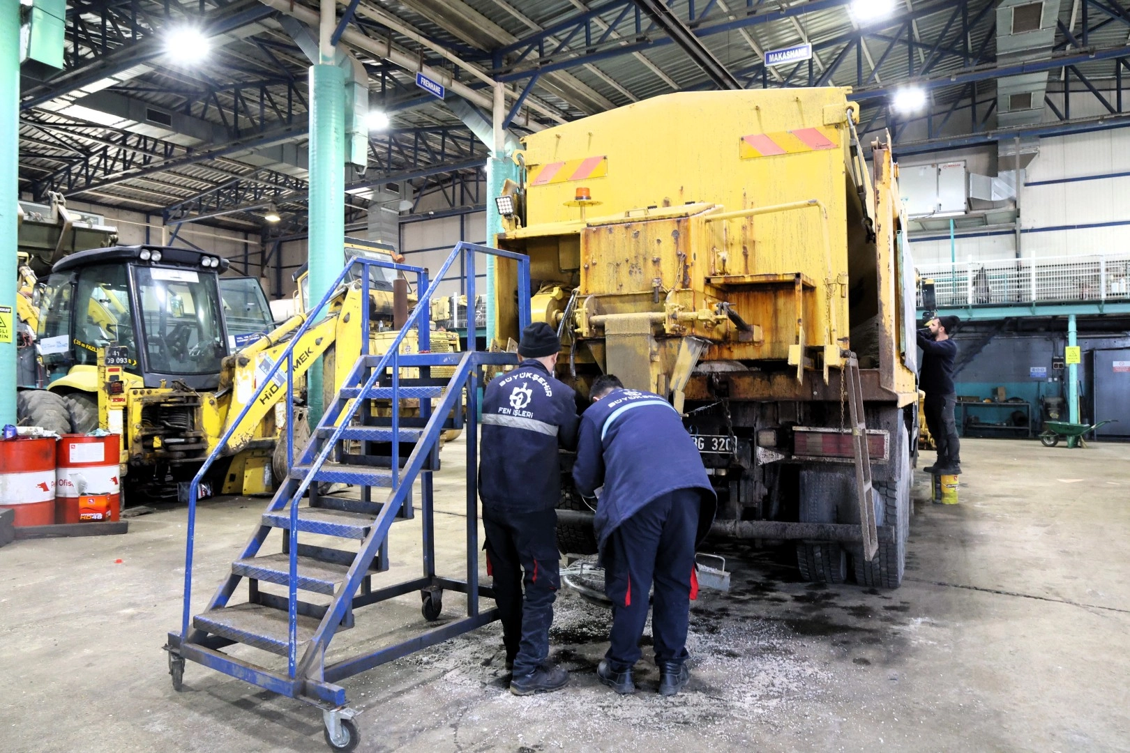 Kocaeli B&uuml;y&uuml;kşehir at&ouml;lyelerinden sahaya kesintisiz hizmet