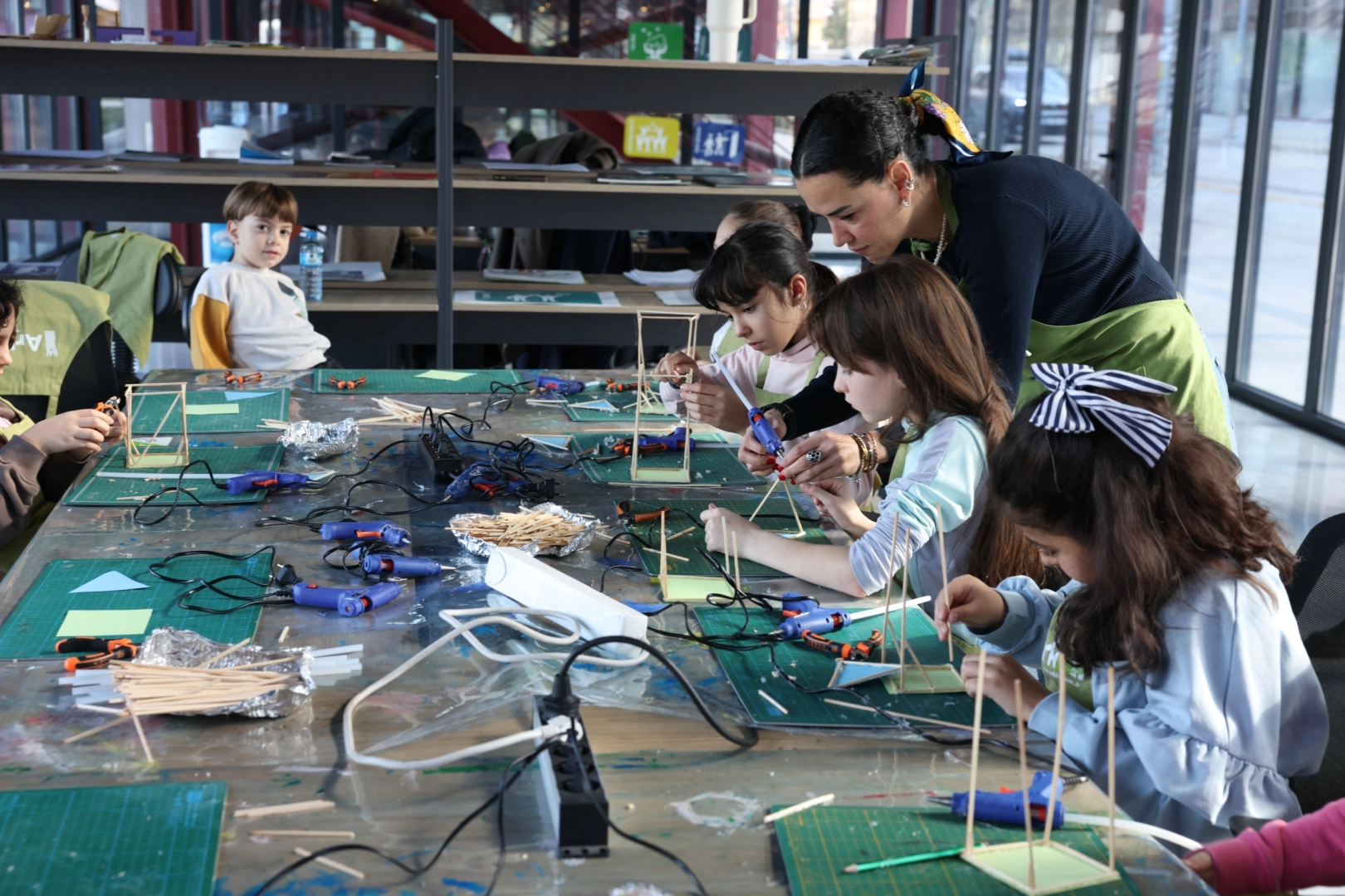 Bursa'da Nil&uuml;ferli &ccedil;ocukların tatili dolu dolu ge&ccedil;iyor