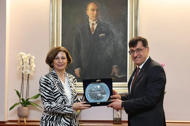 K&uuml;tahya'dan Eskişehir B&uuml;y&uuml;kşehir'e 'iş birliği' ziyareti