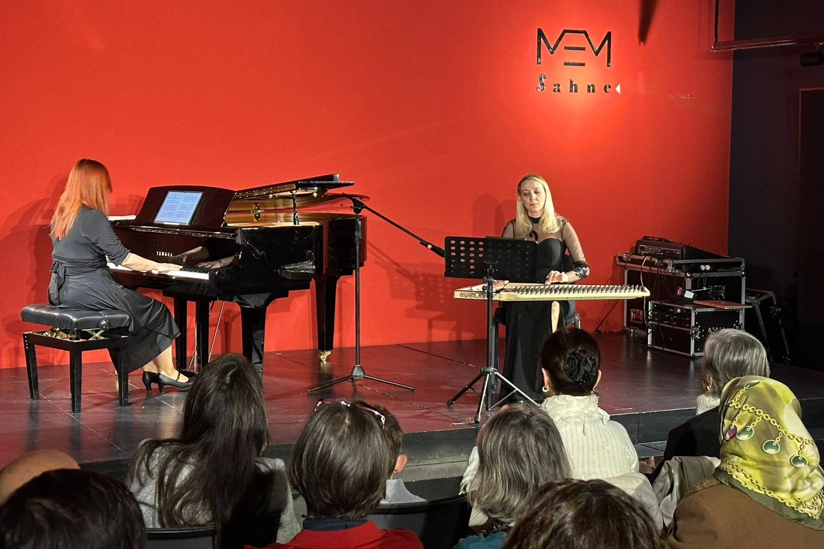 Nil&uuml;fer MEM&rsquo;de kanun ve piyano yankılandı