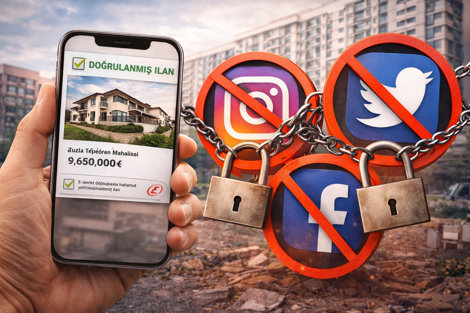 Emlakta 'doğrulanmış ilan' tartışması... Sosyal medya d&uuml;zenlemesi tepki &ccedil;ekti