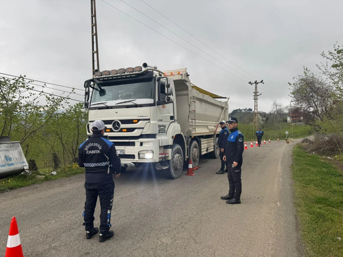 AĞIR TONAJLI ARA&Ccedil;LARA Y&Ouml;NELİK DENETİMLER ARTIRILDI