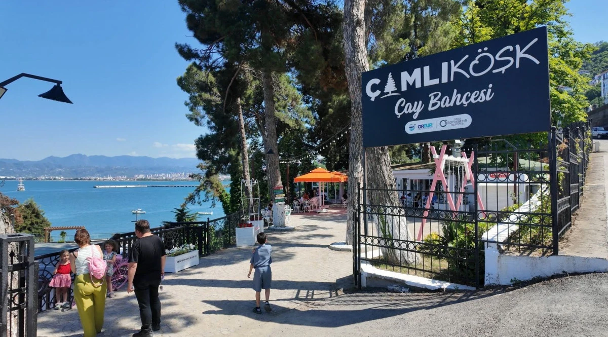 ALTINORDU SAHİLİNDE DOĞAYLA İÇ İÇE BİR MEKAN: ÇAMLIKÖŞK ÇAY BEHÇESİ