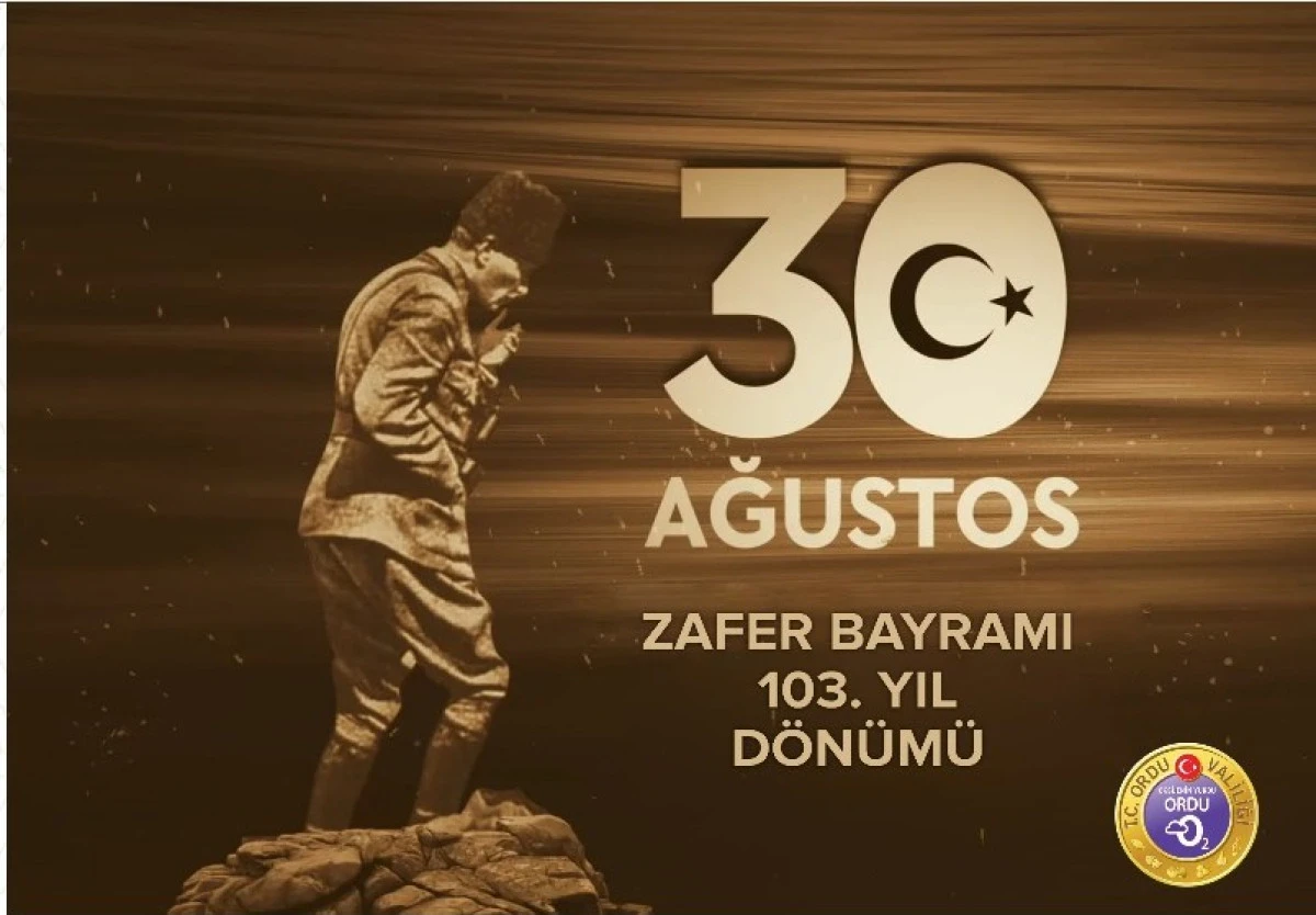 ALTINORDU'DA 30 AĞUSTOS PROGRAMININ DETAYLARI BELLİ OLDU 