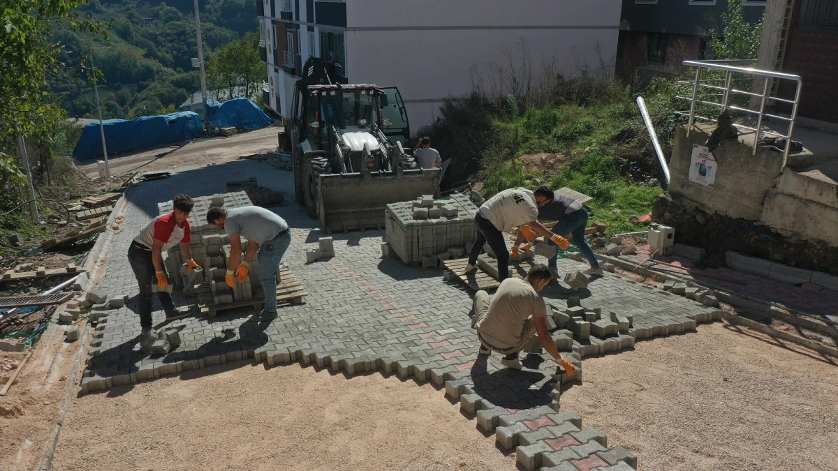AYBASTI İLÇE MERKEZİ MODERNLEŞİYOR