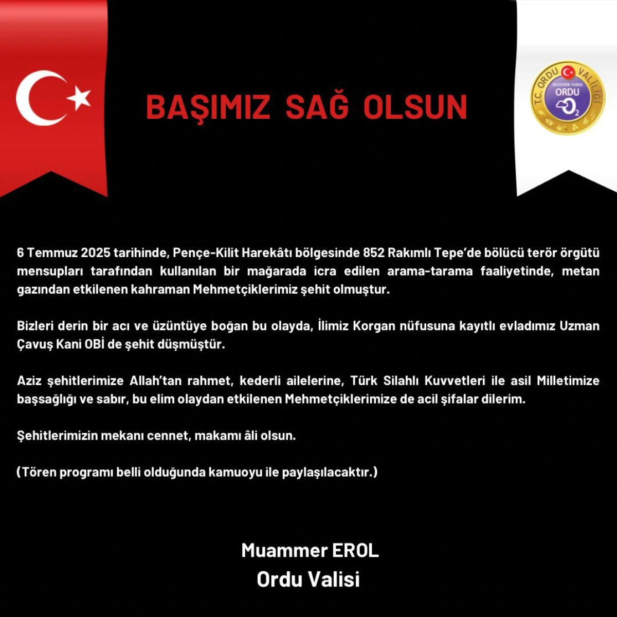 Başımız Sağ Olsun