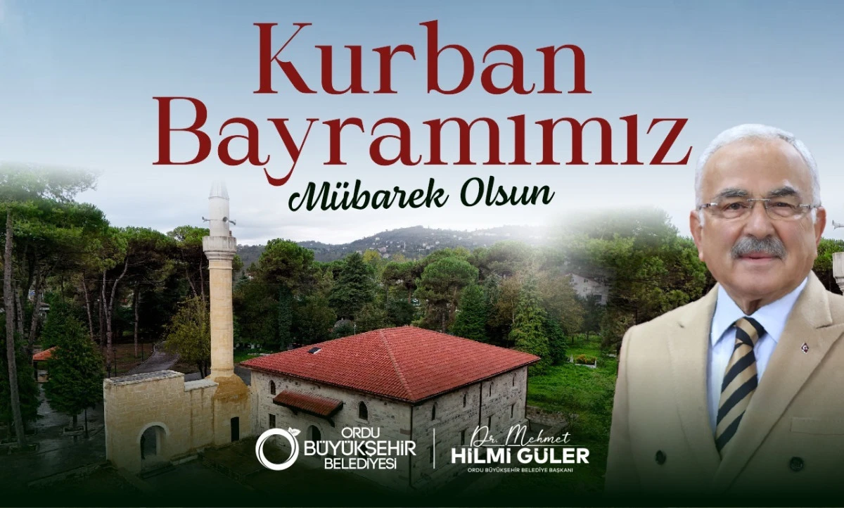BAŞKAN G&Uuml;LER: &ldquo;KURBAN BAYRAMIMIZ M&Uuml;BAREK OLSUN&rdquo;