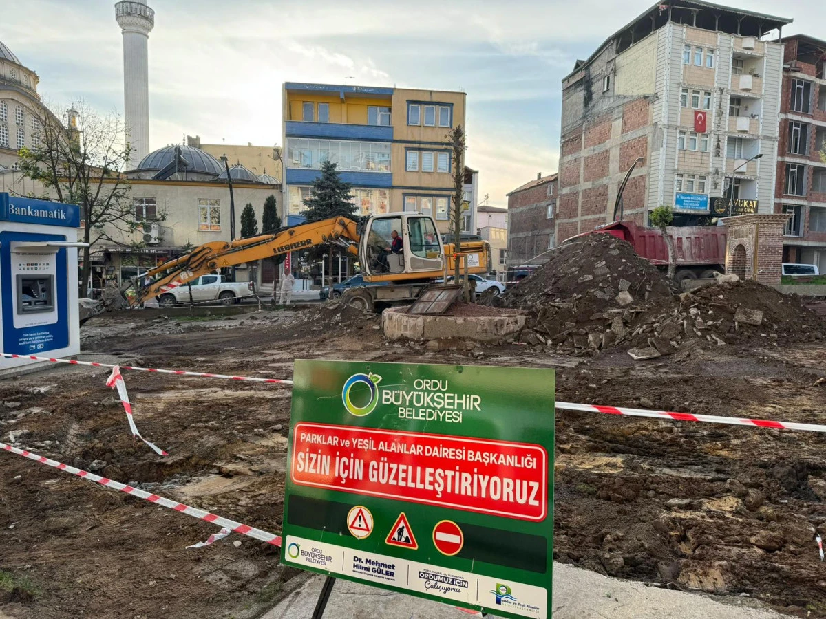 BAŞKAN GÜLER SÖZ VERMİŞTİ, İLK KAZMA VURULDU