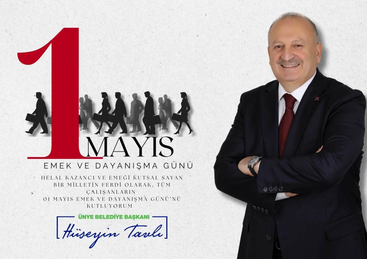 BAŞKAN TAVLI, “EMEK VE HELAL KAZANÇ KUTSALDIR”