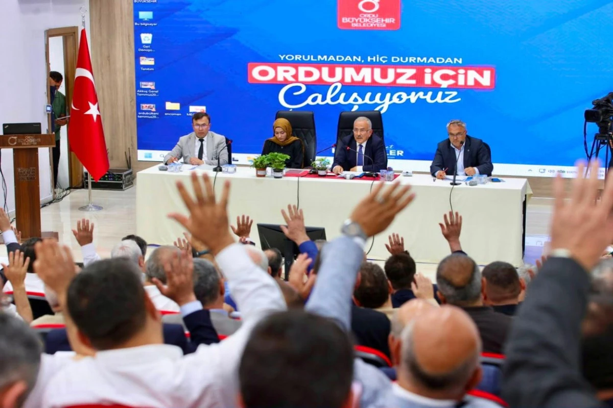 B&Uuml;Y&Uuml;KŞEHİR MECLİSİ AKKUŞ&rsquo;TA TOPLANDI