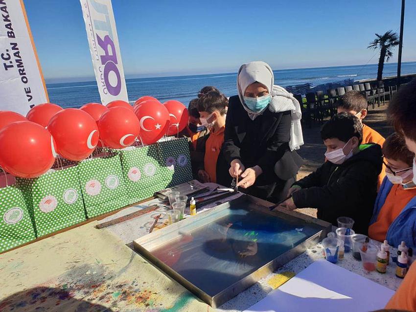 Çınar Suyu Tabiat Parkı Minik Öğrencileri Ağırladı