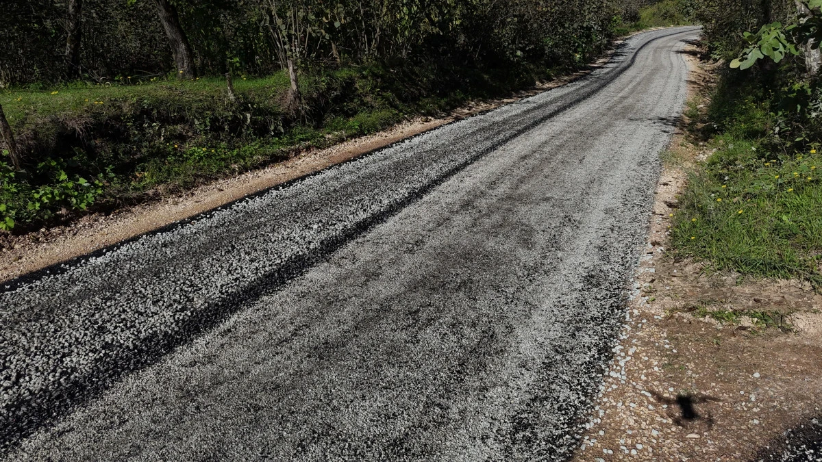 ÇAMAŞ ÇAVUŞBAŞI YOLU ASFALTLANDI