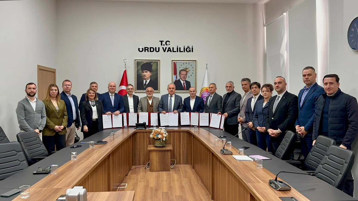 Fındığın Katma Değerinin Artırılması İ&ccedil;in İş Birliği Protokol&uuml; İmzalandı