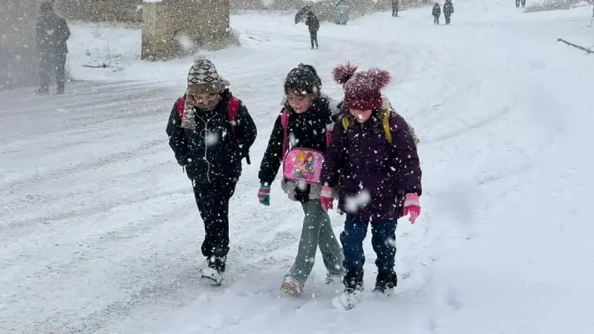 G&Uuml;RGENTEPE VE G&Ouml;LK&Ouml;Y'DE KAR TATİLİ DEVAM EDECEK ! 