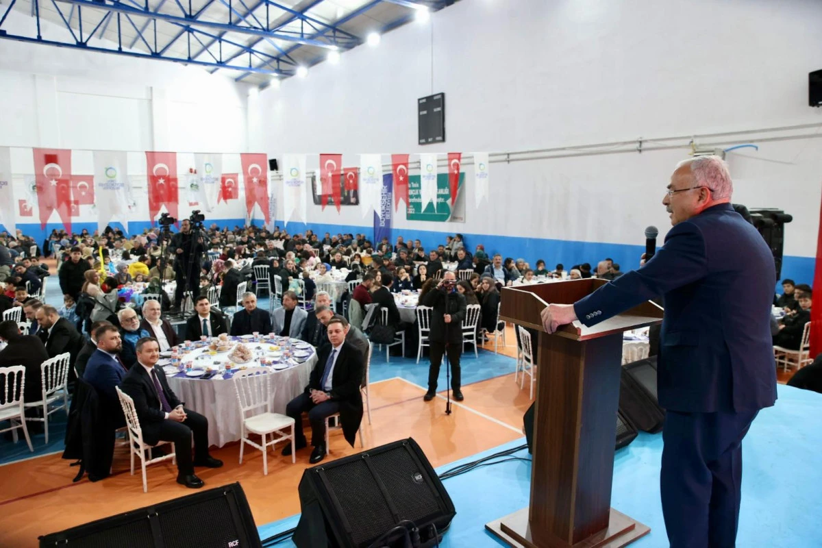 İFTAR SOFRASI MESUDİYE&rsquo;DE KURULDU