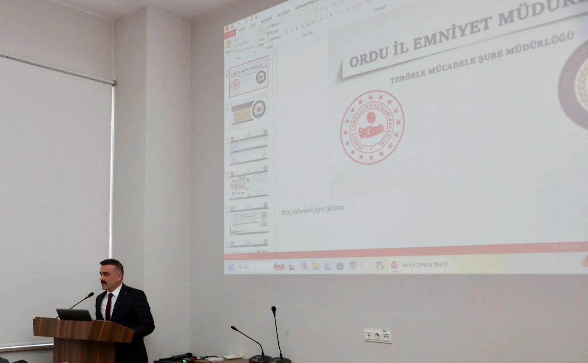İl G&uuml;venlik ve Koordinasyon Toplantısı Yapıldı