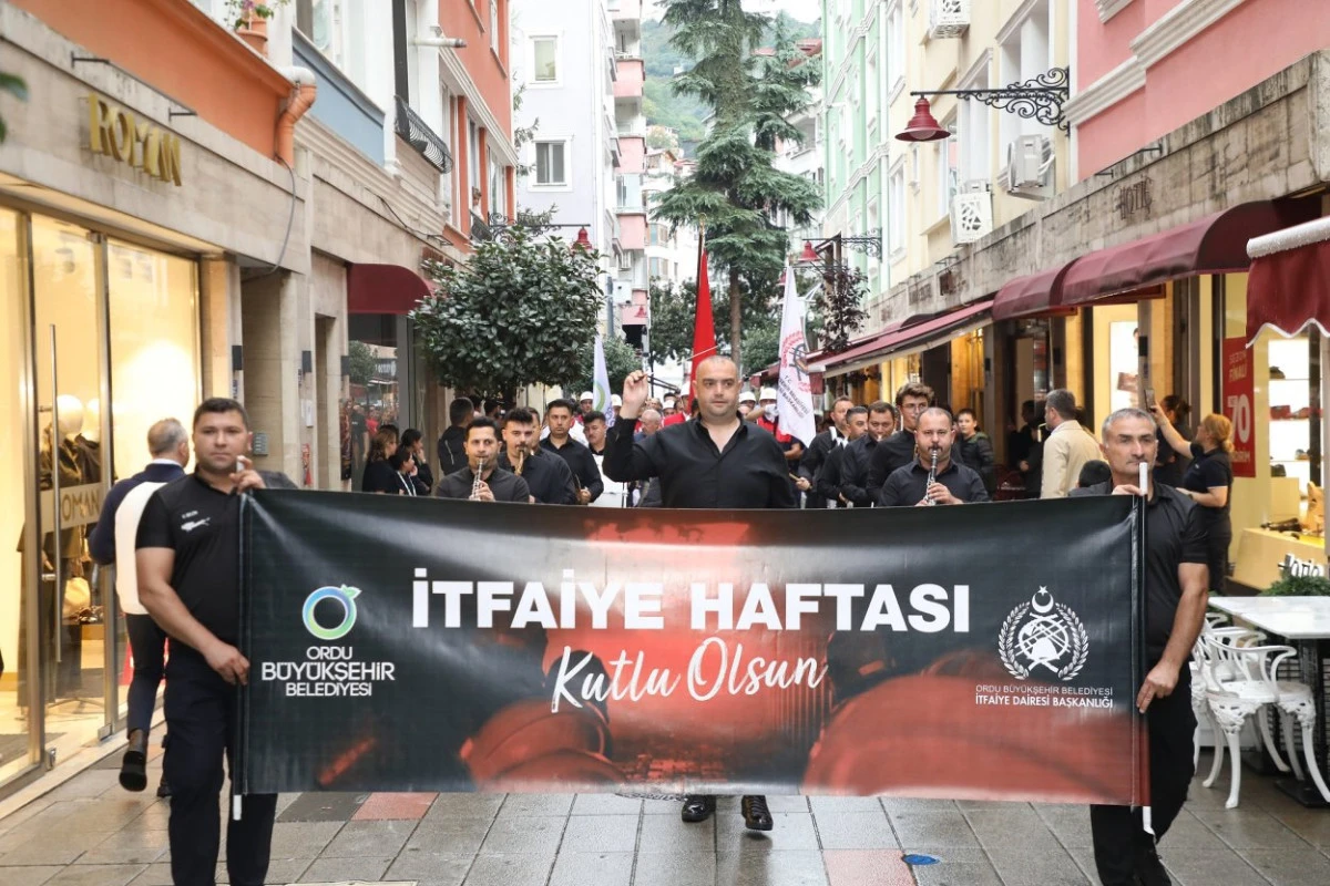 İTFAİYE HAFTASI KUTLANDI