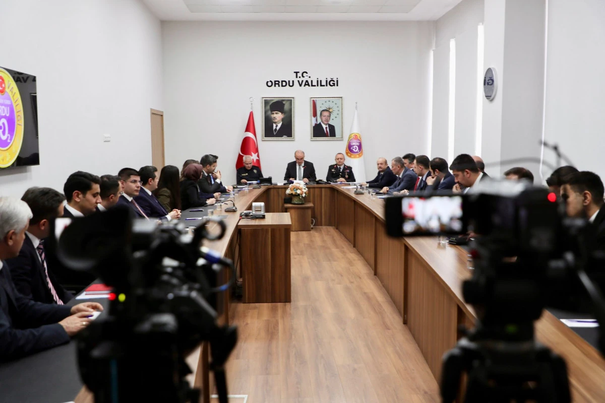 Ocak Ayı İl G&uuml;venlik Asayiş ve Koordinasyon Toplantısı Yapıldı