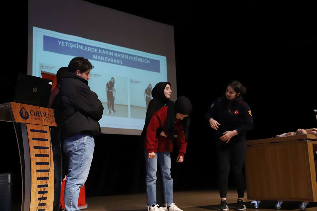 ODÜ’DE İLK YARDIM FARKINDALIK EĞİTİMİ 
