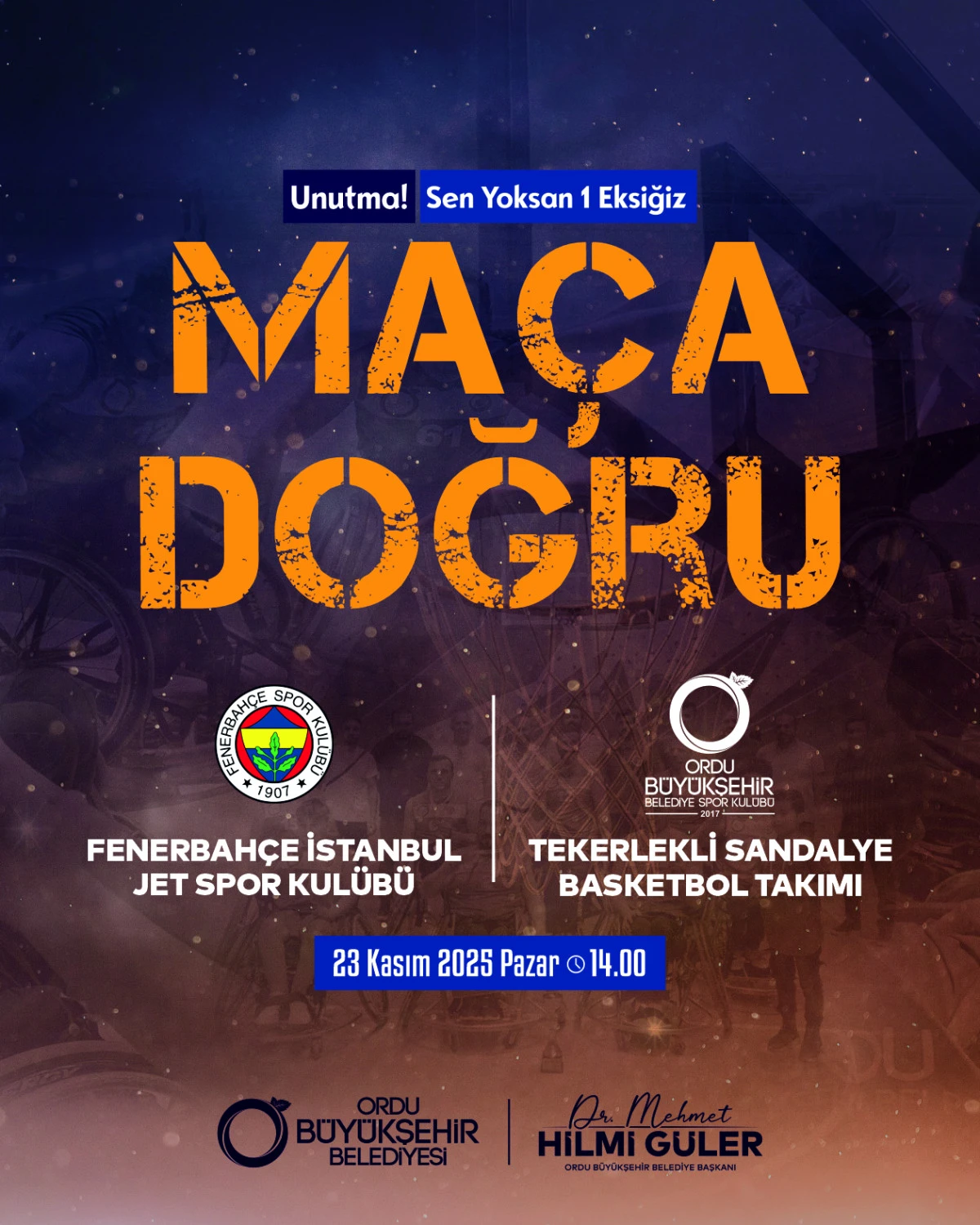 ORDU BÜYÜKŞEHİR BELEDİYESPOR, TEKERLEKLİ SANDALYE BASKETBOL SÜPER LİGİ’NE HAZIR