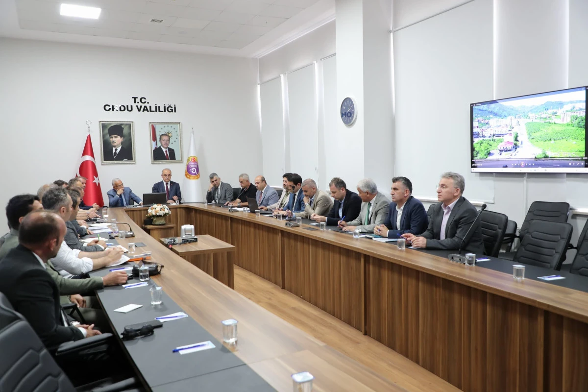 Ordu Şehir Hastanesinin 14. Koordinasyon Toplantısı Yapıldı