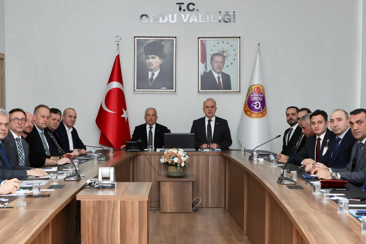 Ordu Şehir Hastanesinin 17. Koordinasyon Toplantısı Yapıldı 