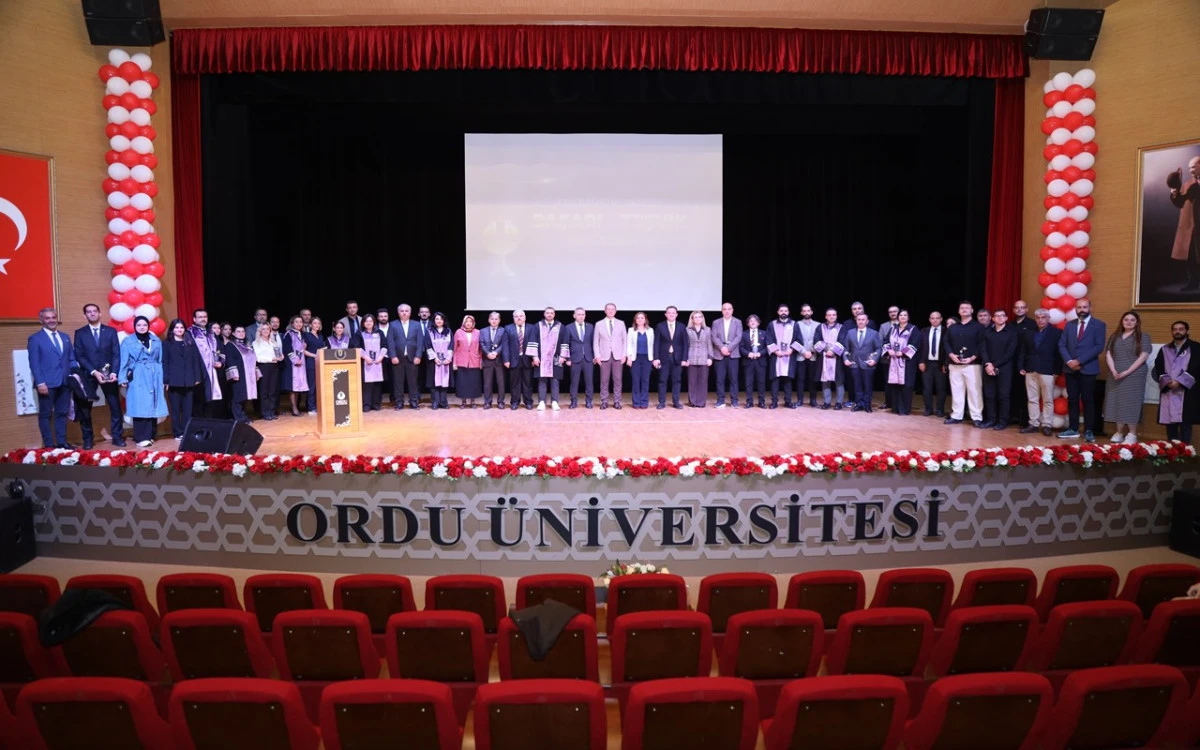 Ordu Üniversitesi Başarı ve Teşvik Ödülleri Sahiplerini Buldu