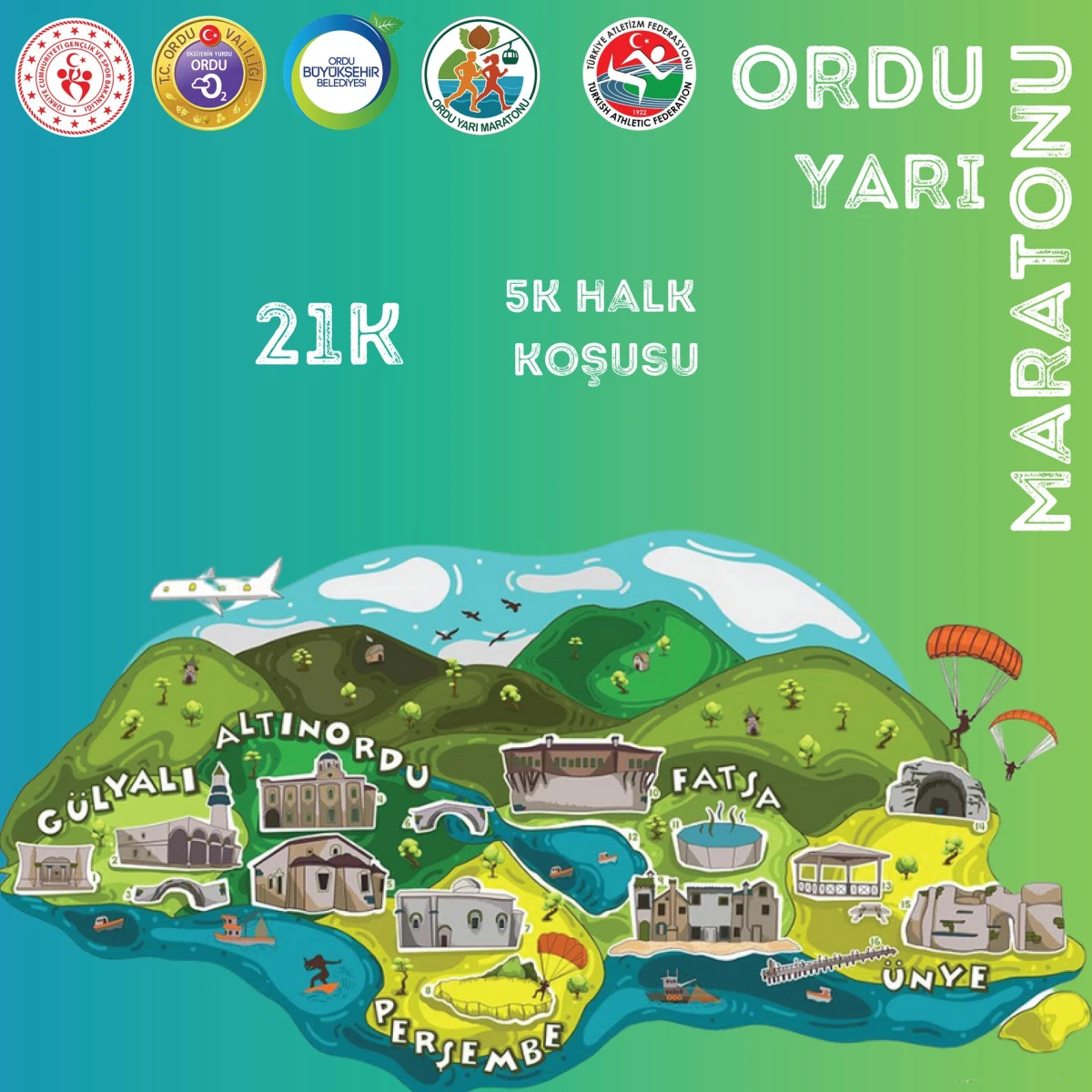 ORDU YARI MARATONU HEYECANI BAŞLIYOR