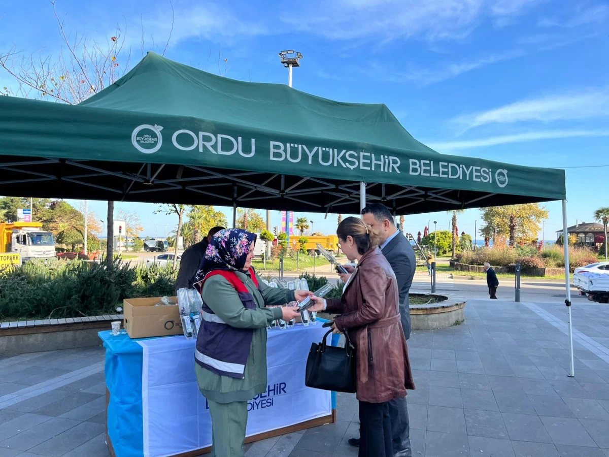 ORDU’DA 2 BİN ADET FİDAN TOPRAKLA BULUŞTU