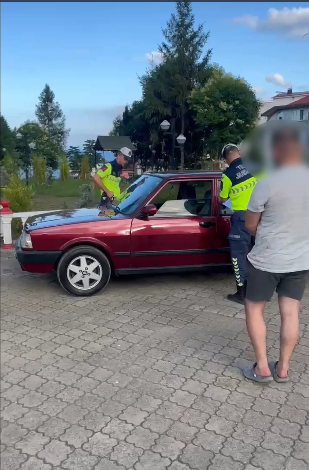 ORDU'DA DRIFT ATIP SOSYAL MEDYADA PAYLAŞAN S&Uuml;R&Uuml;C&Uuml;YE REKOR CEZA!
