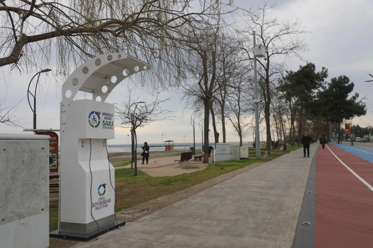 ORDU&rsquo;DA ENGELLİ ŞARJ İSTASYONLARI YENİLENDİ