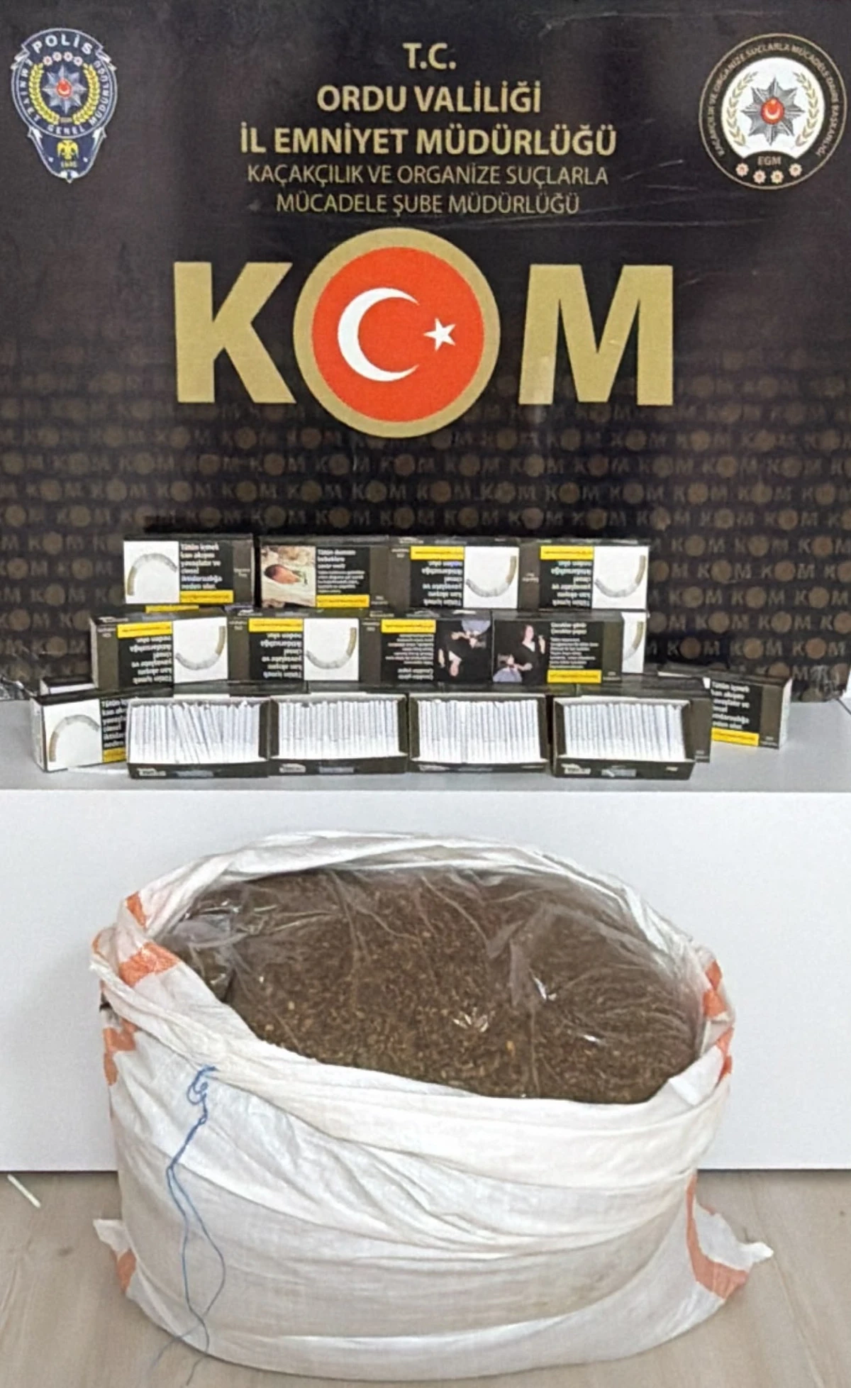 Ordu'da Ka&ccedil;ak&ccedil;ılık Operasyonu: Altınordu'da Durdurulan Ara&ccedil;tan Binlerce Makaron &Ccedil;ıktı!
