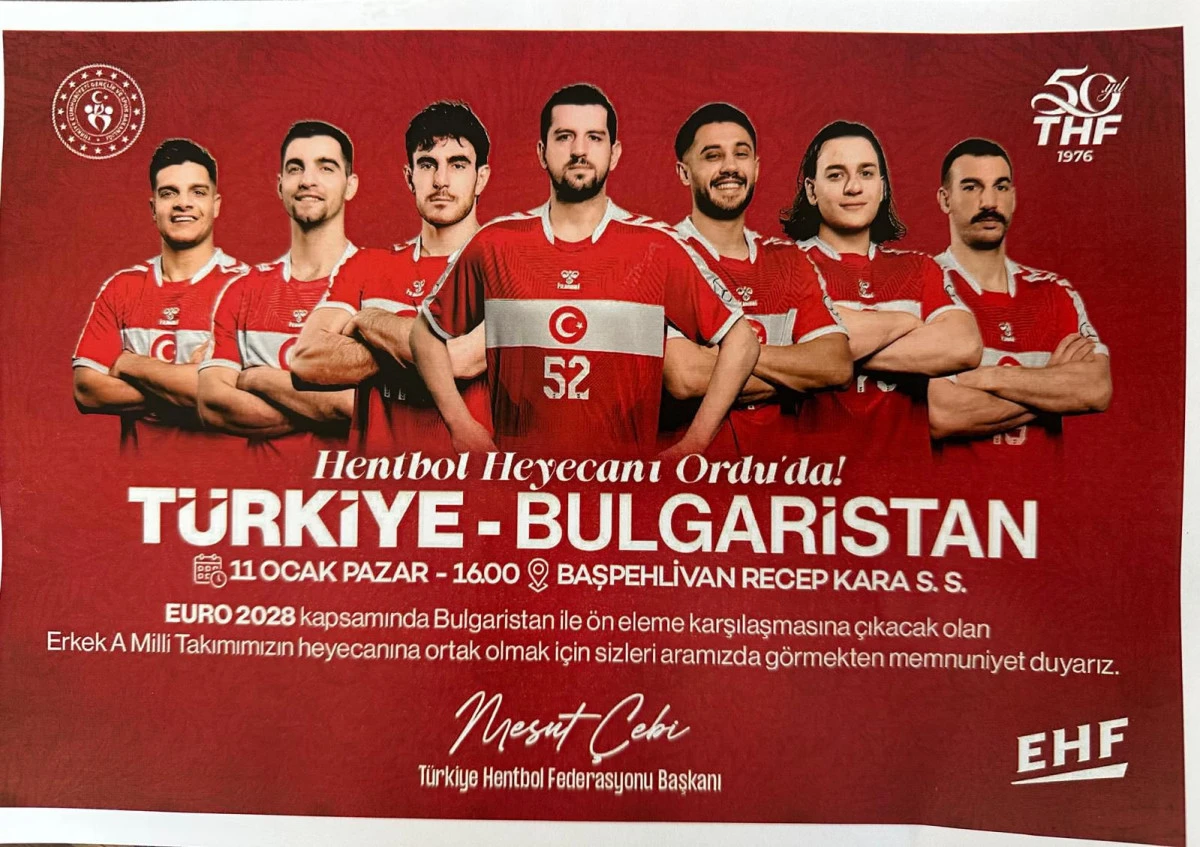 Ordu&rsquo;da Milli Heyecan Yaşanacak